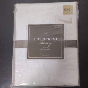 Brand New Fieldcrest Luxury Tailored King BEDSKIRT